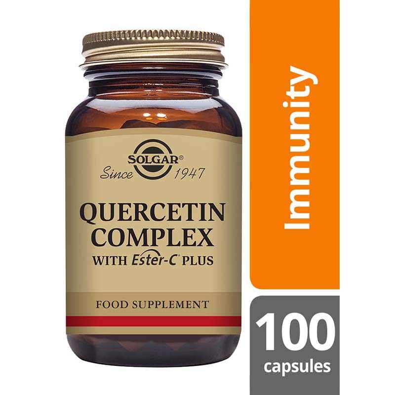 Quercetin Complex With Ester C Plus Vegetable Capsules Pack Of 100